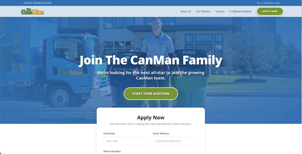 The CanMan: Operations & Recruitment Platform