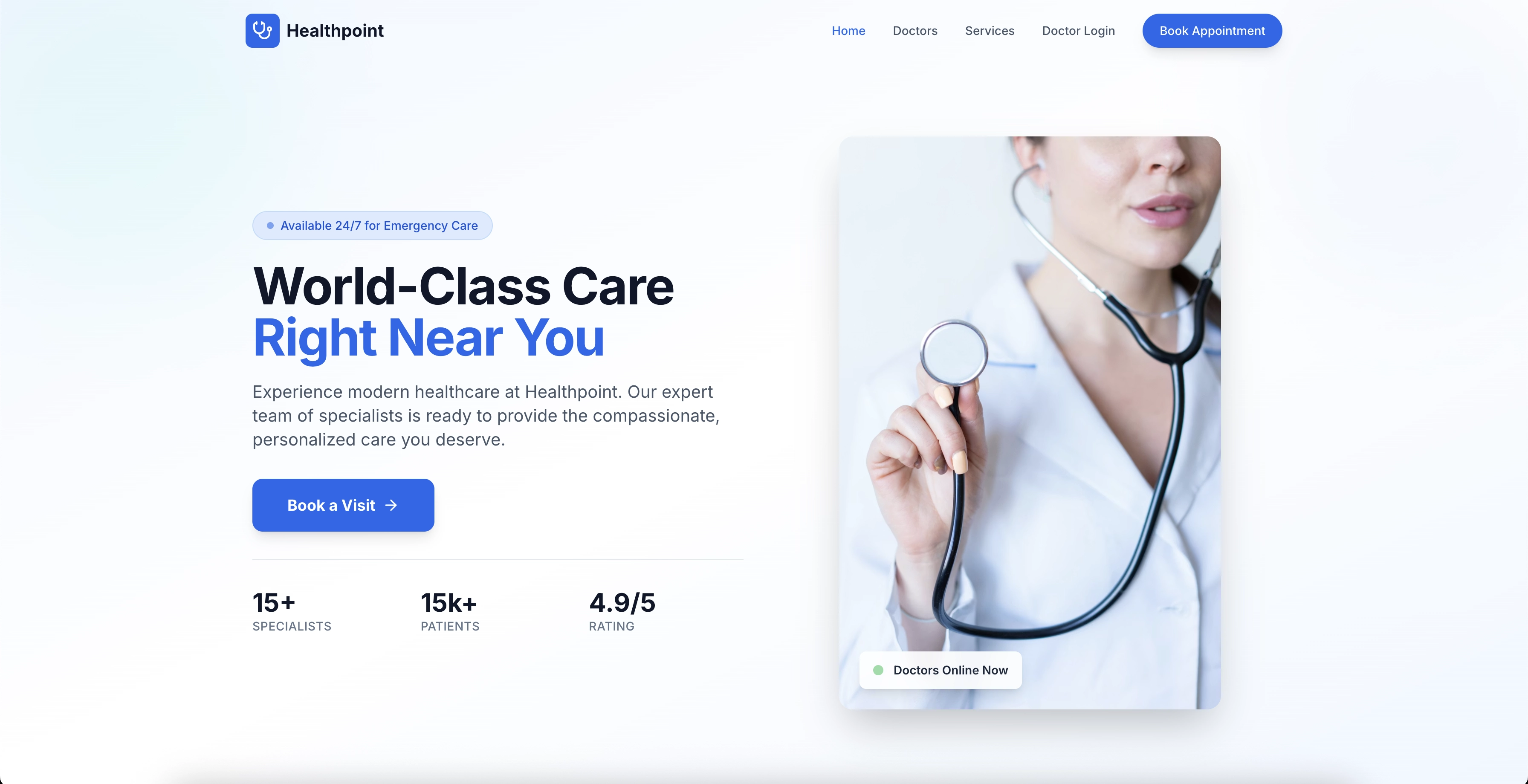 HealthPoint: Hospital Management System