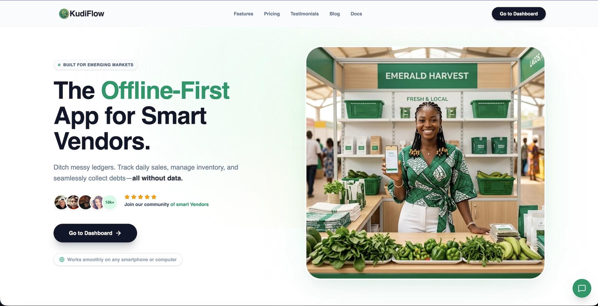 KudiFlow: The Offline-First App for Smart Vendors